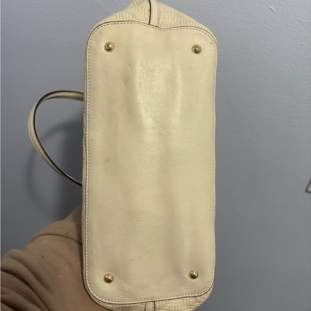 Vintage Y2K Cream and gold Ralph Lauren bag - Picture 4 of 9